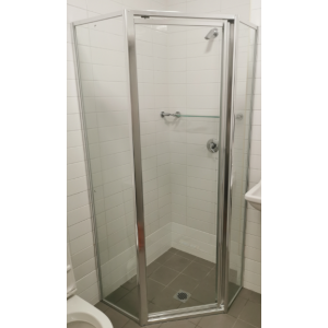 Australia Custom made framed diamond shower screen (1100-1200)*(1100-1200)*1900